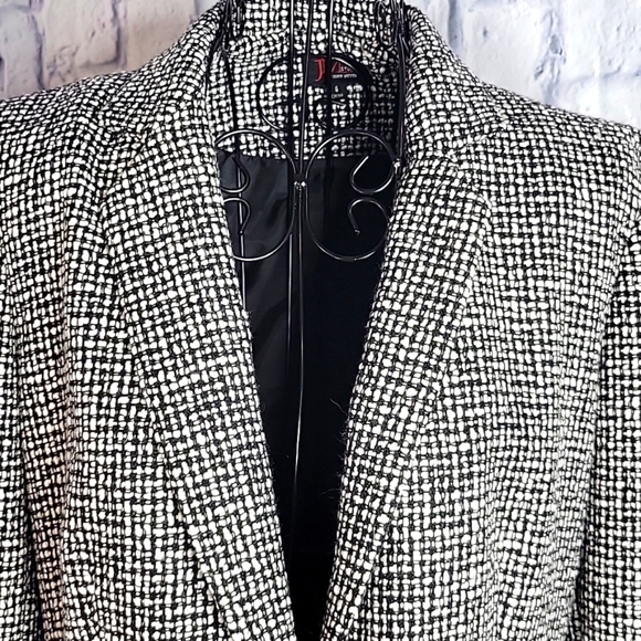 J M‎ BY JOHN MYER Black and White Jacket Size 8 - Picture 2 of 8